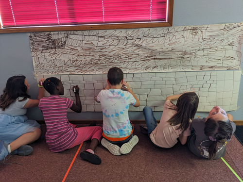 Drawing a wall