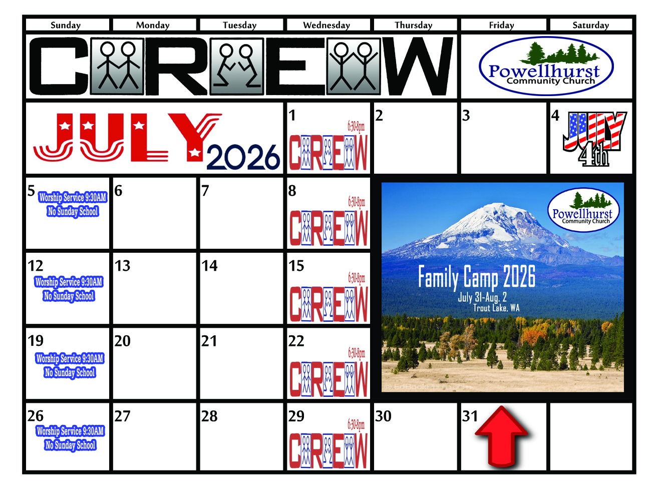 July 2026 Calendar copy
